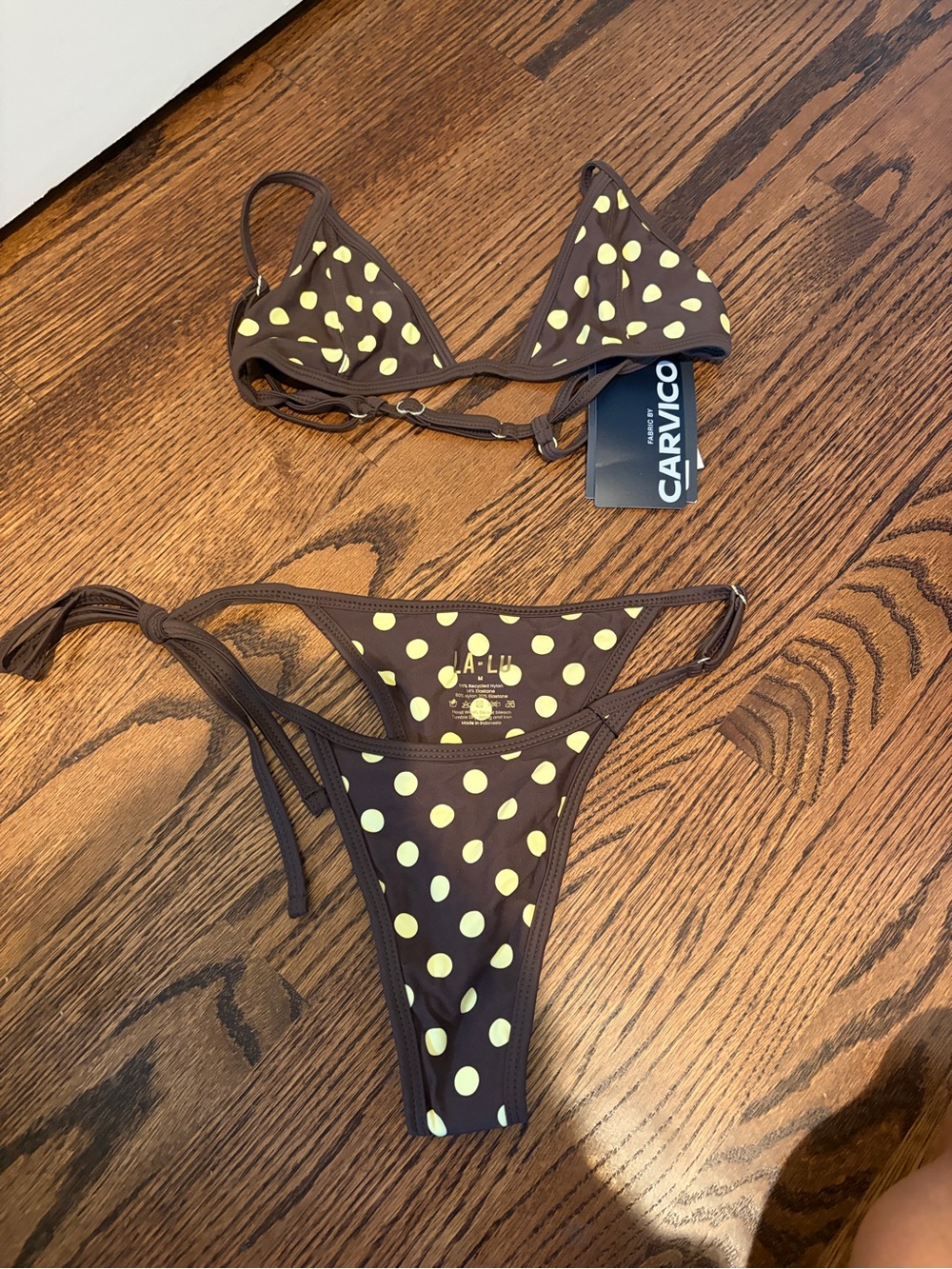 NWT LA-LU Bikini Bottoms - Bottoms Only